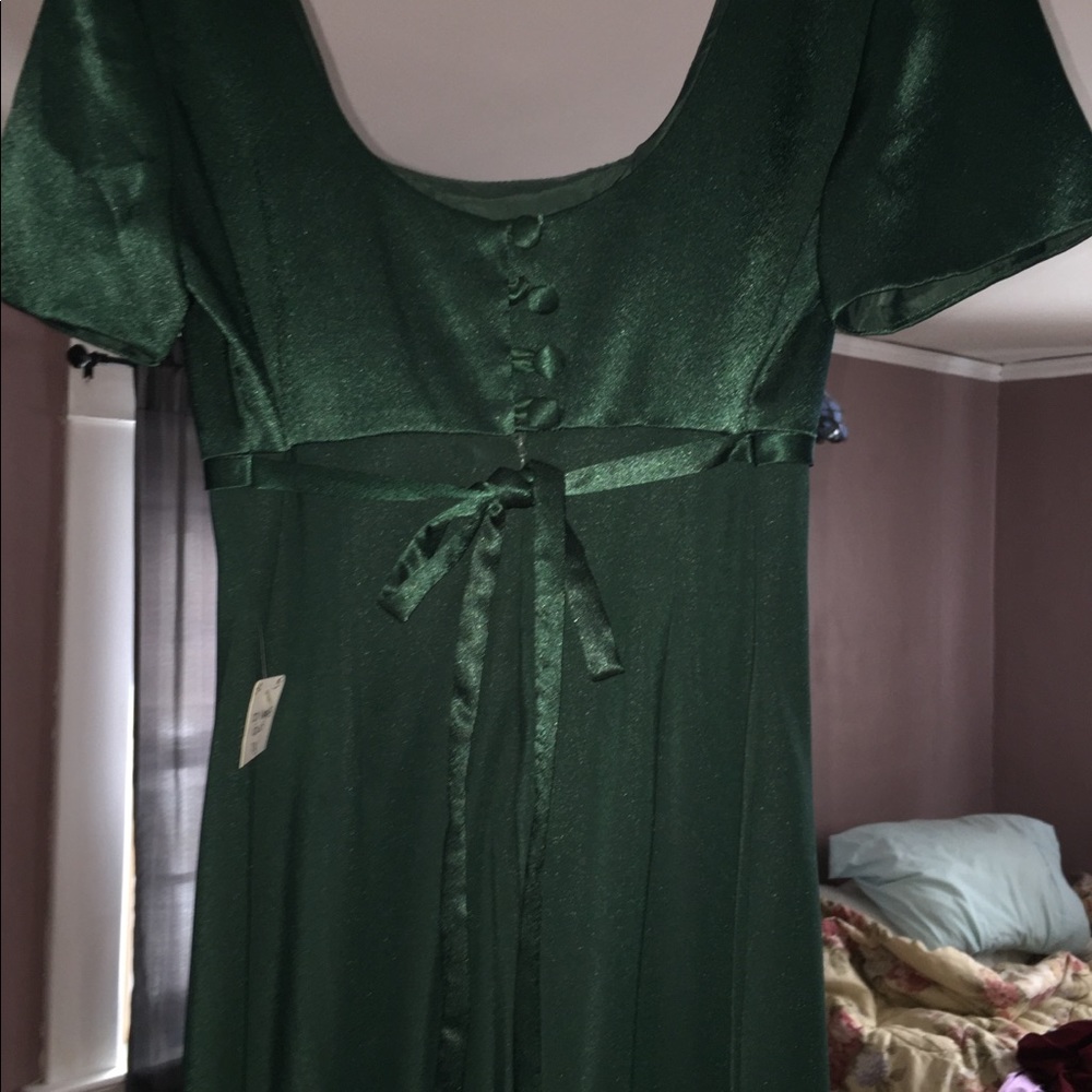 Brides maid dress. Size 7/8. Hunter green